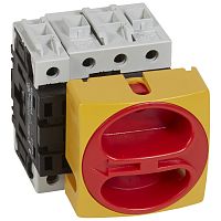Выключатель-разъединитель - для скрытого монтажа - 4П - зажим нейтрали слева - 50 A | код 022114 |  Legrand